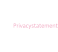 Privacystatement