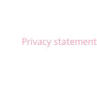 Privacy statement